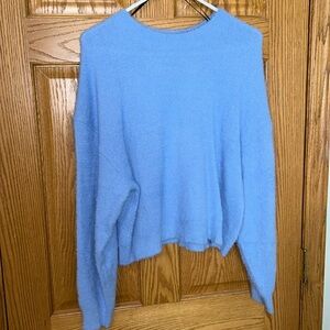 Blue soft long sleeve top from H&M. No stains or tears.